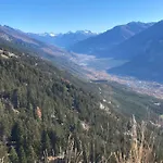 아파트 Eglantine With Stunning Views Of The Valais Peaks *