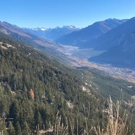Apartment Eglantine With Stunning Views Of The Valais Peaks *