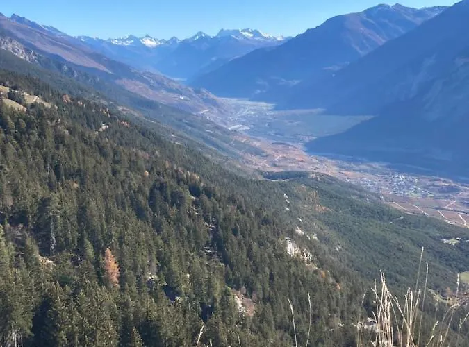 Apartman Eglantine With Stunning Views Of The Valais Peaks *