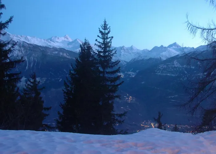Eglantine With Stunning Views Of The Valais Peaks Crans-Montana